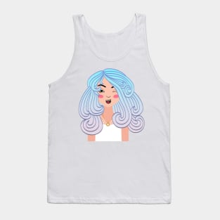 The Girl Sweetest Aquarius on Earth - Aquarius Tank Top